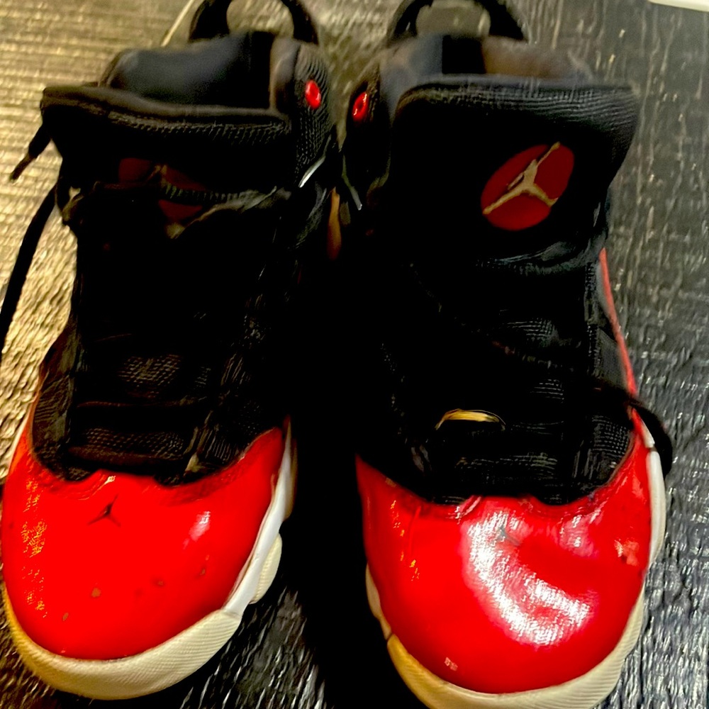 Jordan Shoes. Y3 Red